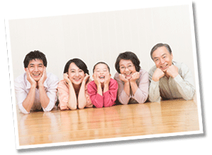 大切な家族を守ります。